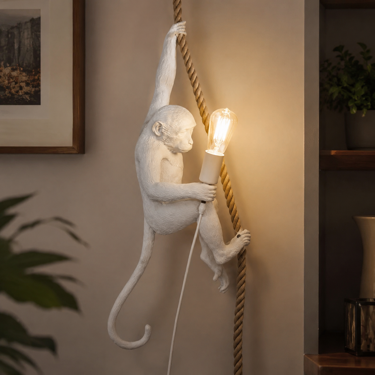 Matteo Monkey Wall Light | 3CARATS