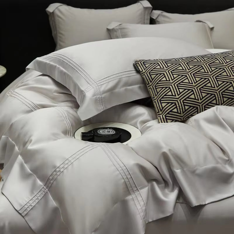 Soft Cooling Silky Eucalyptus Lyocell Duvet Cover | 3CARATS