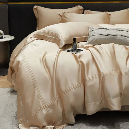 Soft Cooling Silky Eucalyptus Lyocell Duvet Cover | 3CARATS