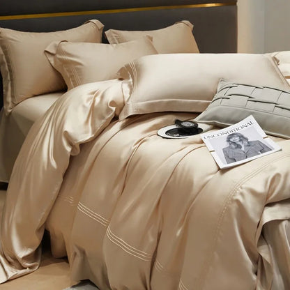 Soft Cooling Silky Eucalyptus Lyocell Duvet Cover | 3CARATS