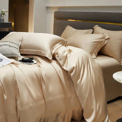 Soft Cooling Silky Eucalyptus Lyocell Duvet Cover | 3CARATS