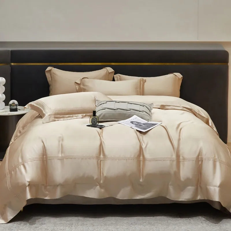 Soft Cooling Silky Eucalyptus Lyocell Duvet Cover | 3CARATS