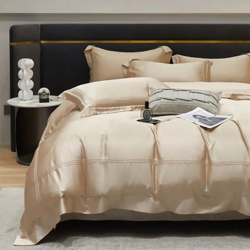 Soft Cooling Silky Eucalyptus Lyocell Duvet Cover | 3CARATS