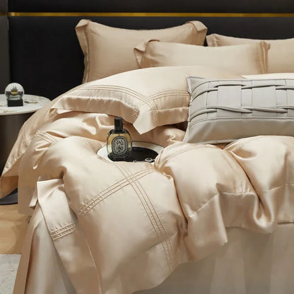 Soft Cooling Silky Eucalyptus Lyocell Duvet Cover | 3CARATS