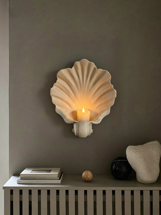Vintage Faux Shell Wall Decor & Fruit Bowl | 3CARATS