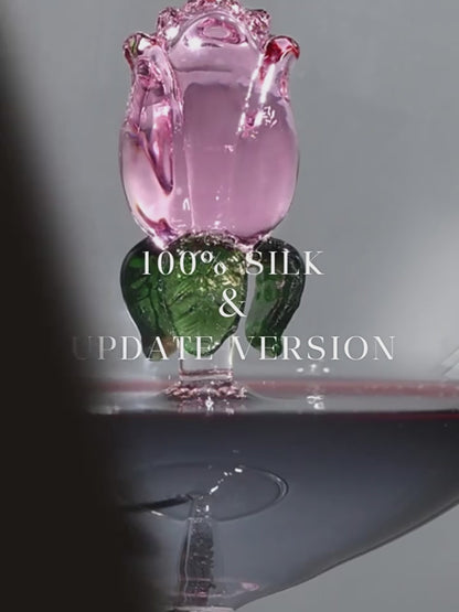 Handcrafted Rose Champagne Glass Set of 2 | 3CARATS